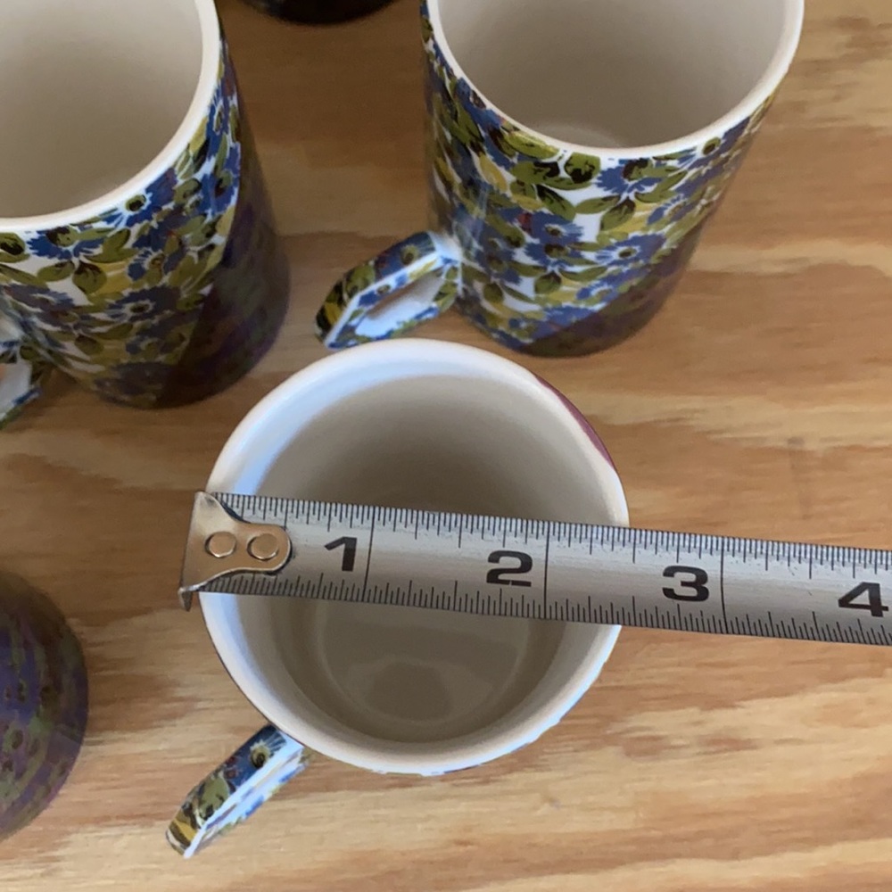 Anthropologie coffee mug set 9 - Picture 5 of 7